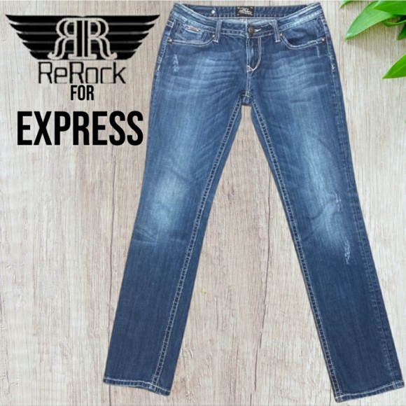 Rerock for Express Skinny Jeans 6